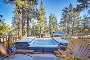 1 Mi to Lake Home with Hot Tub and Gazebo in Big Bear